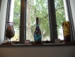 Glass vases at Sidney & Berne Davis Art Center